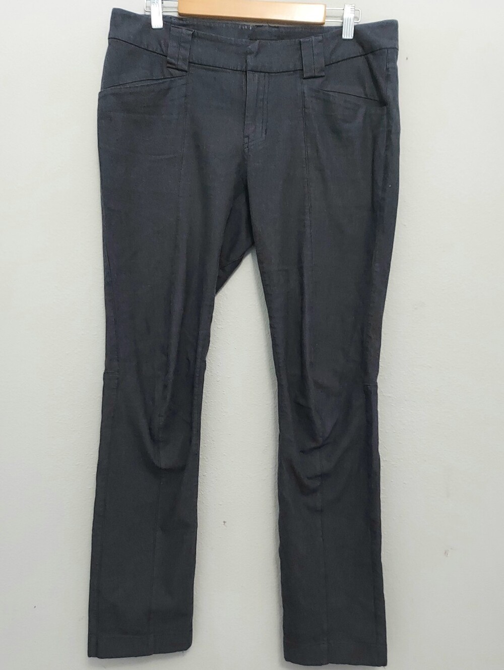 Arc'teryx Reia Trim Fit Cotton Wool Blend Pants Gray Women 12 Gorpcore